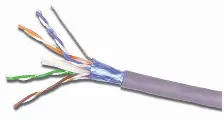 Bobina Siemon 9a6r4-a5 Cat6, 305 M, F/utp (ftp), Azul
