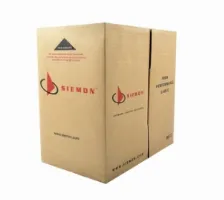 Bobina Siemon 9c6l4-e2-06-rxa Cat6, 305 M, U/utp (utp), Azul