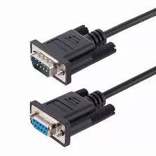 Cable Serial Startech.com 3 M, Db-9 A Db-9, Macho- Hembra