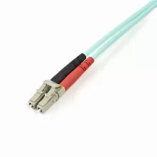 Cable Startech.com 3 M, Fibra Om3, Lc, Lc, 100 Gbit/s, Turquesa
