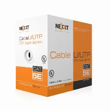Bobina Nexxt Solutions Ab355nxt31 Cat5e, 305 M, U/utp (utp), Gris