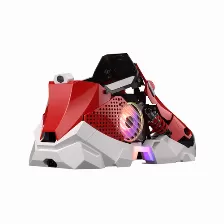 Gabinete Cooler Master Sneaker X Psu 850 W, Psu Si, Rojo, Blanco