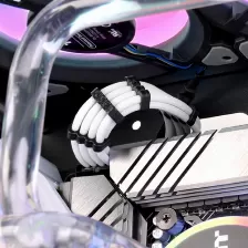 Cables Thermaltake Para Fuente Atx, Eps, 24 Pin, 4+4eps, 8pin Pci-e, 6pin Pci-e, Blanco