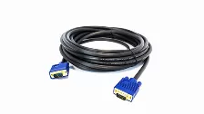 Cable Vga Vorago Cab-205 10 M, Macho, Macho, Negro, Azul