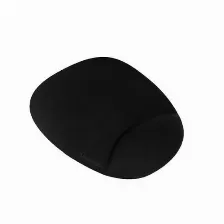 Mousepad Vorago Mp-100, Descansa Muneca, Negro