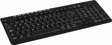 Teclado Acteck Ti215 Inalambrico, Multimedia, Usb, Negro