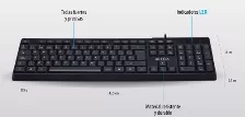 Teclado Acteck Ta210 Alambrico, Usb, 105 Teclas, Negro