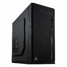 Gabinete Acteck Fusion X Rgb, Torre, Micro Atx, Usb 3.0, Fuente De 500w, Negro