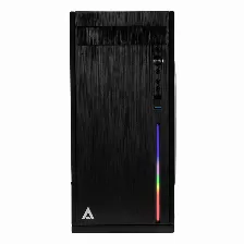 Gabinete Acteck Fusion X Rgb, Torre, Micro Atx, Usb 3.0, Fuente De 500w, Negro