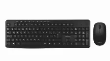 Kit De Teclado Y Mouse Acteck Mk450, Inalambrico, Usb, Multimedia, Negro