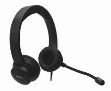 Diadema Con Microfono Acteck Sf10, Alambrica, Usb, Color Negro