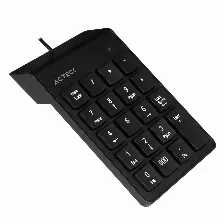 Teclado Numerico Acteck Inspire Tn220, Usb, 19 Teclas, Negro