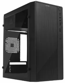 Gabinete Acteck Kioto Gc220 Micro Tower, Micro Atx, Mini Itx, Ventana De Acrilico, Fuente 500w, Negro