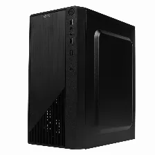 Gabinete Acteck Kioto Gc220 Micro Tower, Micro Atx, Mini Itx, Ventana De Acrilico, Fuente 500w, Negro