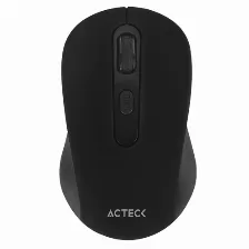 Mouse Acteck Joy Mi215 óptico, 3 Botones, 1600 Dpi, Rf Inalámbrico, Negro