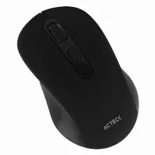 Mouse Acteck Joy Mi215 óptico, 3 Botones, 1600 Dpi, Rf Inalámbrico, Negro