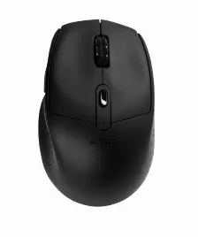 Mouse Optico Inalambrico Laser Acteck Optimize Ergo Mi680, 1600 Dpi, Click Silencioso, Receptor Usb, 6 Botones, Color Negro