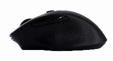 Mouse Optico Inalambrico Laser Acteck Optimize Ergo Mi680, 1600 Dpi, Click Silencioso, Receptor Usb, 6 Botones, Color Negro