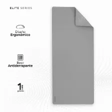 Mousepad Acteck Felt Plus Tf620 Base Antiderrapante Si, Descansa Muñecas No, Color Gris