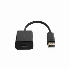 Adaptador Acteck Displayport A Hdmi, 20cm, Negro