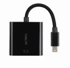 Adaptador Acteck Mini Displayport A Hdmi, 20cm, Negro