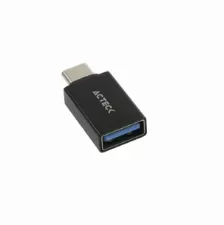 Adaptador Acteck Usb-c A Usb-a 3.0, Negro