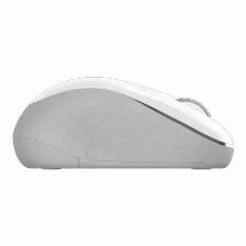 Mouse Optico Inalambrico Acteck Optimize Trip Mi480, Diseno Portable, 1600 Dpi, Receptor Usb, Color Blanco
