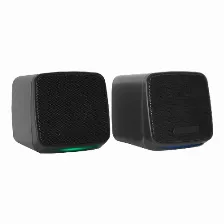 Bocinas Acteck Elant Cube As430, Alambricas, 3.5mm, 3w Rms, Negro