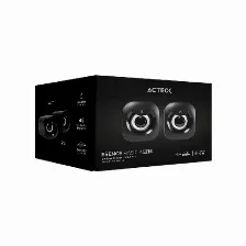 Bocinas Acteck As215, Alambricas, 3.5mm, Rms 3w, Usb, Negro