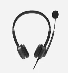 Audífonos Acteck Diadema, Alámbrico, Usb, Negro