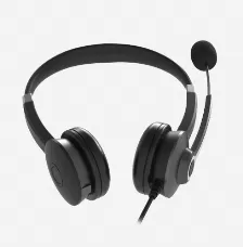 Audífonos Acteck Diadema, Alámbrico, Usb, Negro