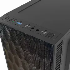Gabinete Acteck Fuji Gc47, Panel Lateral, Frontal Malla, 500w, 2x Ventiladores Rgb, Negro