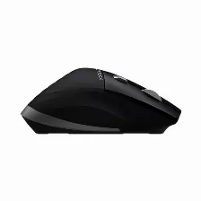 Mouse Acteck Virtuos Pro Mi780 Ergonomico, Inalambrico, Bluetooth/usb-c, 8 Botones, Negro