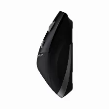 Mouse Acteck Virtuos Pro Mi780 Ergonomico, Inalambrico, Bluetooth/usb-c, 8 Botones, Negro