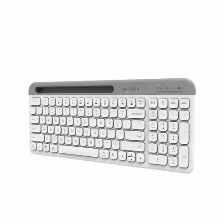 Kit De Teclado Y Mouse Acteck Creator Virtuos Silk Mk720, Inalambrico, Bluetooth, Blanco