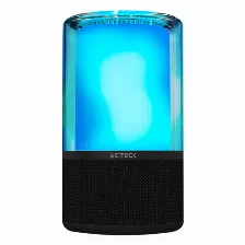Bocina Acteck Glee Pure Ap70 2.0, Usb, 3.5 Mm, Bt, Inalámbrico, Universal, Negro