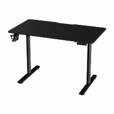 Escritorio Acteck Ergo Desk 1 Ed717 Electrico, Altura Ajustable, Panel De Control, Max. 60 Kg, Negro