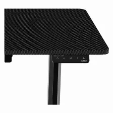 Escritorio Acteck Ergo Desk 1 Ed717 Electrico, Altura Ajustable, Panel De Control, Max. 60 Kg, Negro