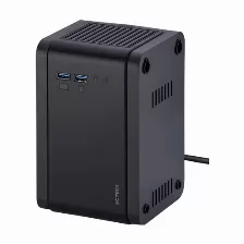 Regulador Acteck Enertor Protect Rv1200 1.2 Kva / 600 W, Entrada 120 V, 8 Salidas Ac, Negro