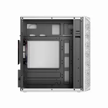 Gabinete Acteck Doom Pro Crystal Gi730 Mini Tower, Psu 600 W, Psu Si, Vent. 1x 120 Mm, Blanco