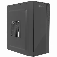 Gabinete Acteck Kioto Gc220f, Mini Torre, Mini-itx, Micro-atx, Fuente 500w, Negro