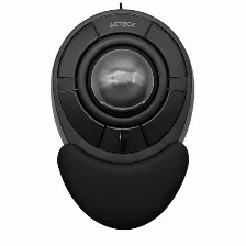 Mouse Ergonomico Acteck Virtous Art X Mi787, Alambrico, 1600 Dpi, Con Reposa Munecas, Negro