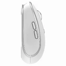 Mouse Acteck Optimize Trip Pro Mi580 óptico, 6 Botones, 1600 Dpi, Rf Inalámbrico + Bluetooth, 8 M, Blanco
