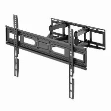 Soporte De Pared Acteck Enforce Motion Sp484 Articulado, Max. 80 Pulg, Max. 40 Kg, Vesa, Negro