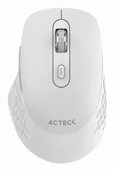 Mouse Acteck Optimize Flow Mi480 Inalambrico Optico 1.600dpi Rf Inalambrico Blanco