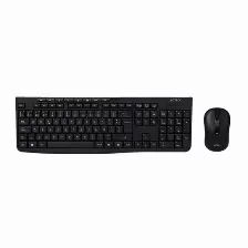 Teclado Inalambrico Acteck Creator Prime Mk225 Espanol, 10 M, Teclado Numerico, Negro