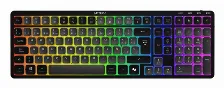 Teclado Acteck Techno Pro Ti790, Inalambrico, Mecanico, Rgb, Bluetooth, Usb 2.4 Mhz, Negro