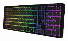Teclado Acteck Techno Pro Ti790, Inalambrico, Mecanico, Rgb, Bluetooth, Usb 2.4 Mhz, Negro