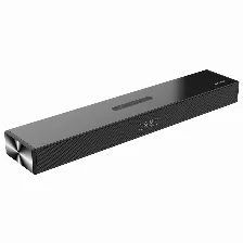 Barra De Sonido Con Subwoofer Acteck Dynamic Thin Bs600, Bluetooth, 3.5 Mm, Usb, Hdmi, Negro