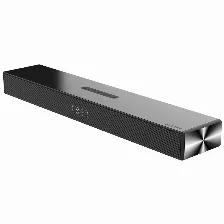 Barra De Sonido Con Subwoofer Acteck Dynamic Thin Bs600, Bluetooth, 3.5 Mm, Usb, Hdmi, Negro